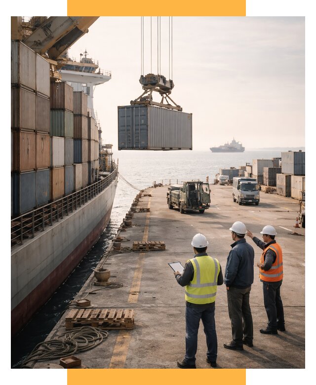 Морские перевозки грузов по миру от 48884 р. | СетСервис-Шмр