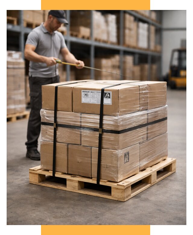 Упаковка и паллетирование грузов от 3802 р. | СетСервис-Шмр