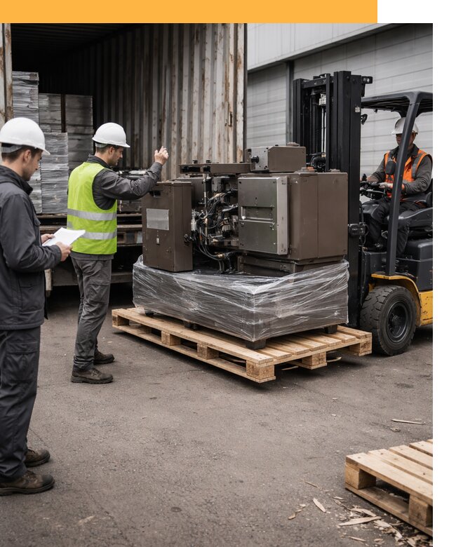 Доставка промышленного оборудования из Европы от 48884