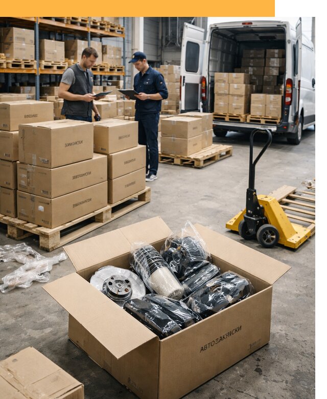 Доставка автозапчастей из Европы от 13579 руб быстро и надёжно
