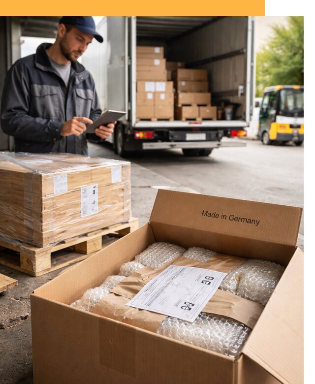 Доставка грузов из Германии от 48884 руб с таможенным оформлением