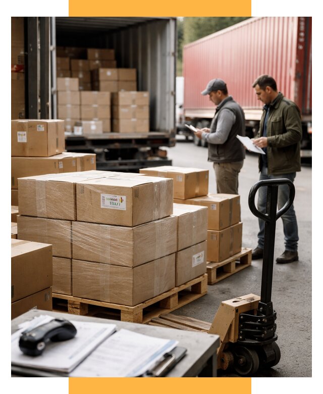 Доставка грузов из Италии в Россию от 19553 р. СетСервис-Шмр