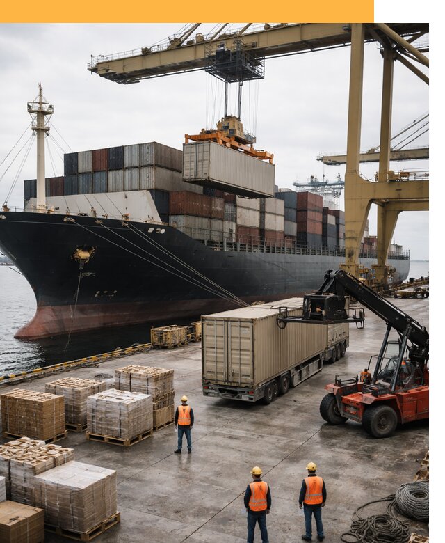 Морские перевозки из Индии: доставка FCL/LCL, таможня от 130356