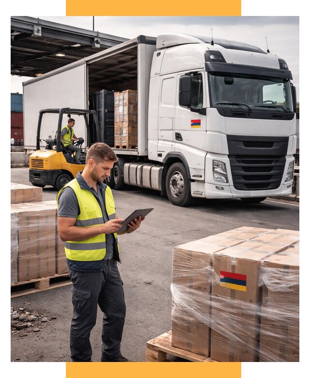 Автоперевозки из Армении от 103199 р. — услуги СетСервис-Шмр