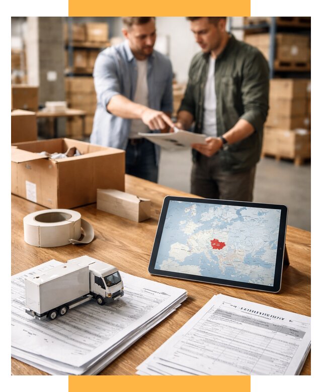 Доставка грузов в Чехию от 38021 р. - логистика СетСервис-Шмр