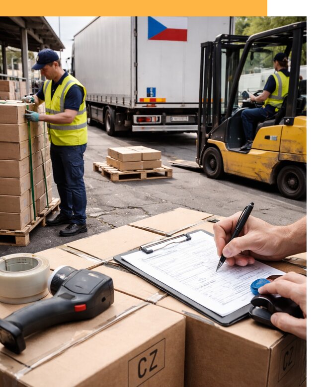 Доставка грузов в Чехию от 38021 руб, международные перевозки