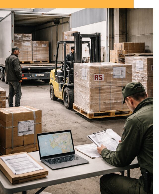 Доставка грузов в Сербию от 48884 руб, международные перевозки