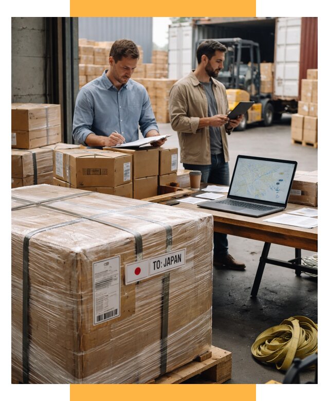 Доставка грузов в Японию от 27158 р., логистика СетСервис-Шмр