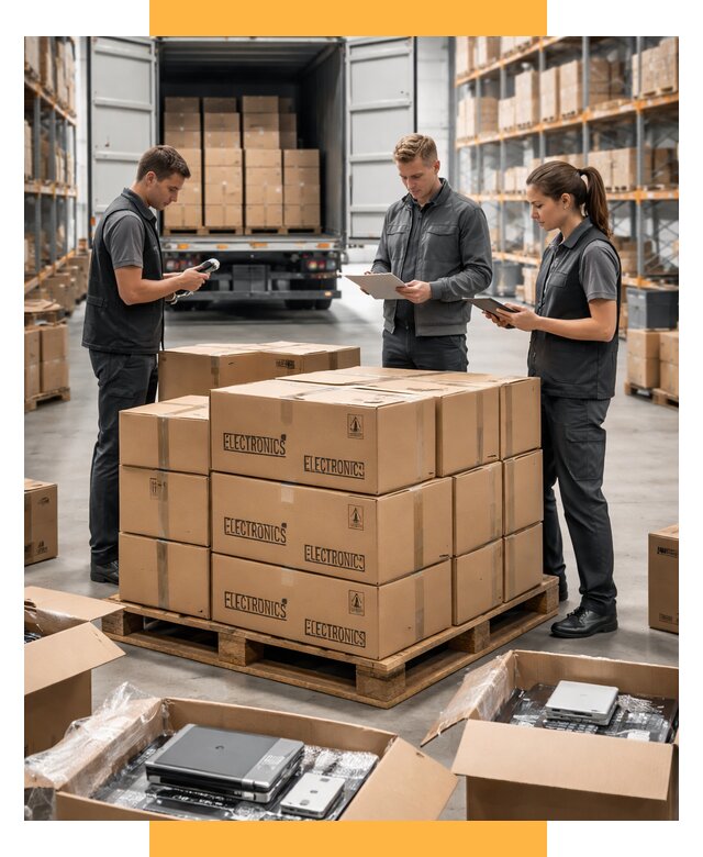 Перевозка электроники и таможня под ключ от 13579 р. | СетСервис-Шмр