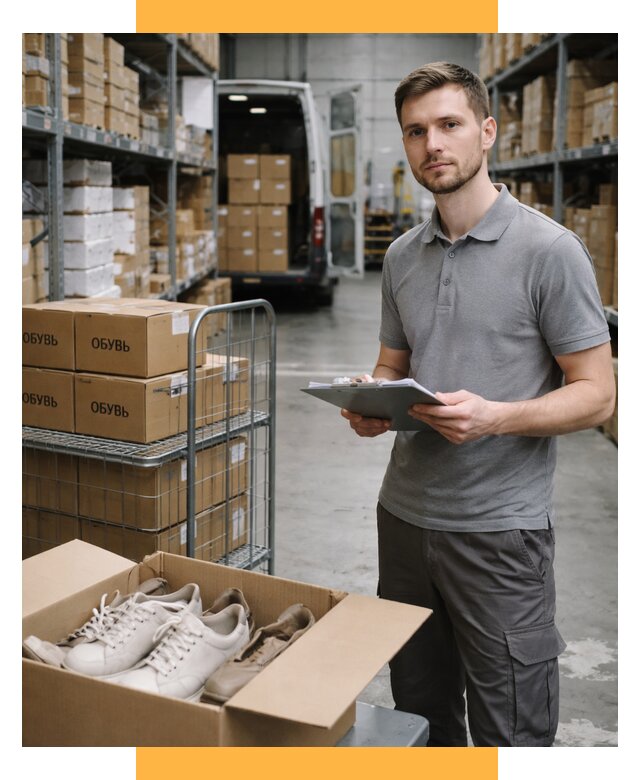 Доставка обуви из Китая и Турции от 4888 р. СетСервис-Шмр