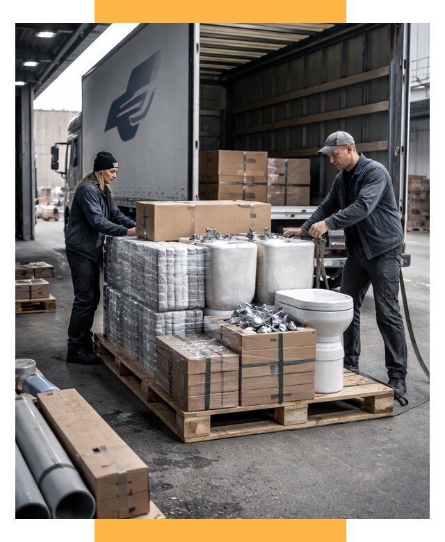 Перевозка сантехники под ключ от 1955 р. | СетСервис-Шмр