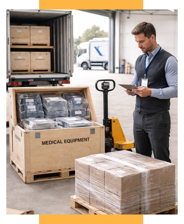 Перевозка медицинского оборудования от 16295 р. в СетСервис-Шмр