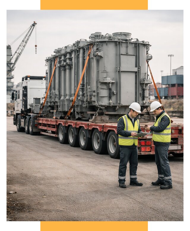 Перевозка негабаритных грузов под ключ от 130356 р., СетСервис-Шмр