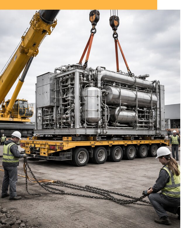 Перевозка тяжеловесных грузов по миру от 162945 руб