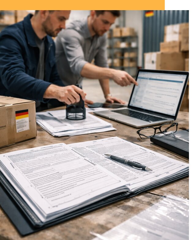 Таможенное оформление грузов из Германии от 9777 руб.