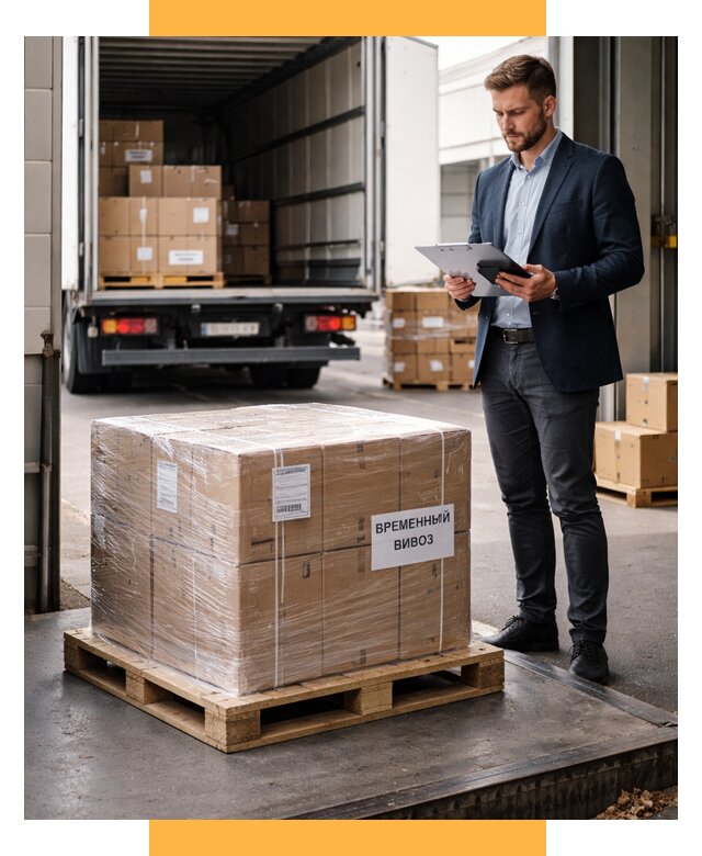 Временный вывоз товаров под ключ от 8690 р. | СетСервис-Шмр