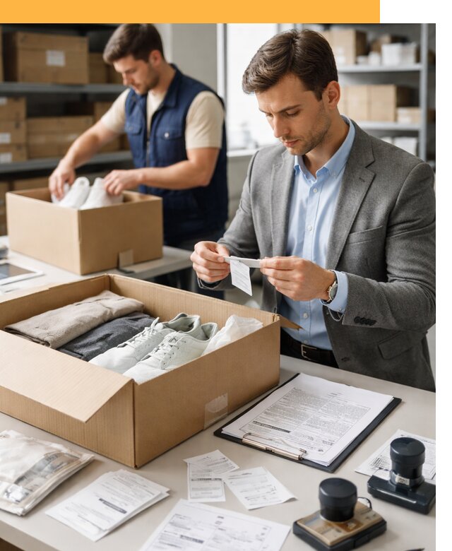 Таможенное оформление одежды и обуви по выгодной цене от 7061 руб