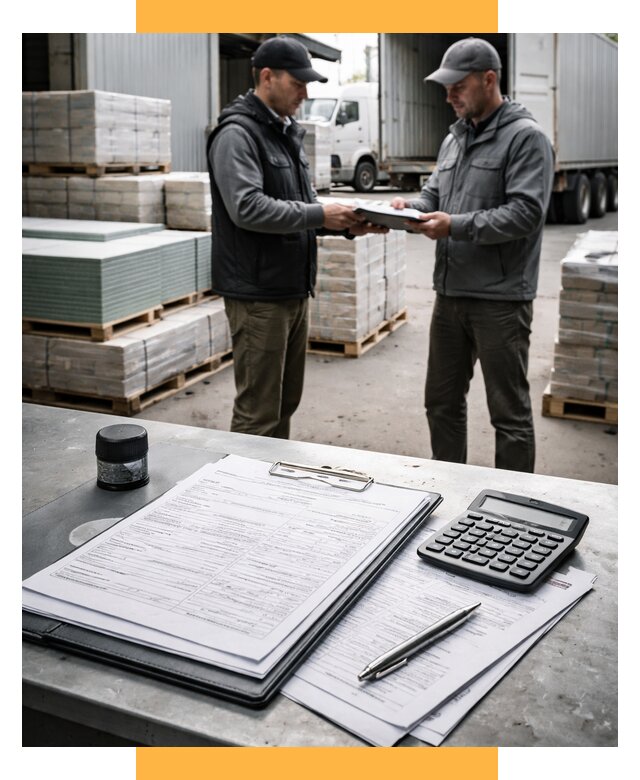 Таможенное оформление стройматериалов от 9234 р. | СетСервис-Шмр