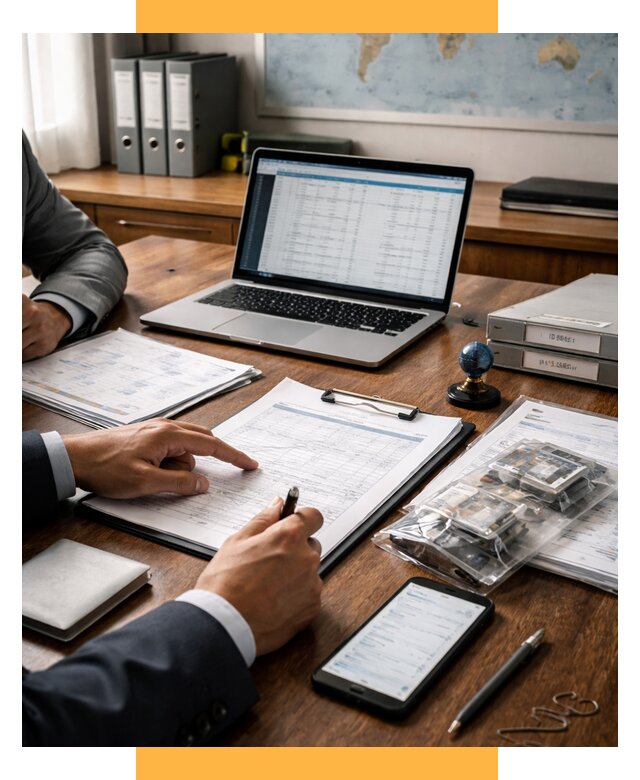 Проверка поставщика за рубежом от 9234 р. | СетСервис-Шмр аудит