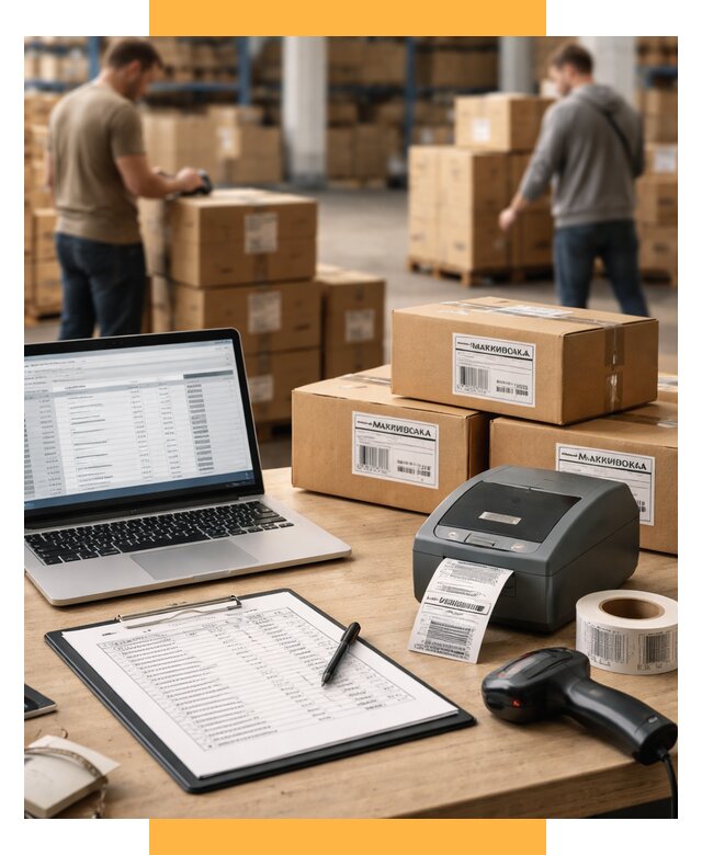 Маркировка импортных товаров от 4888 р. под ключ, СетСервис-Шмр